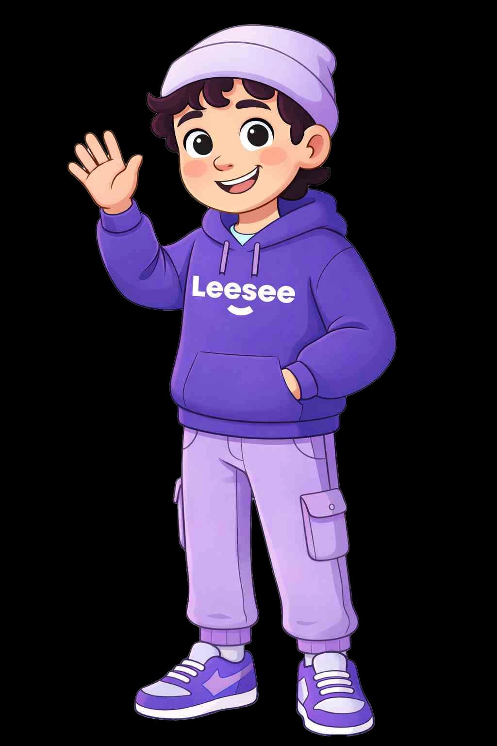 Mascotte Leesee salut