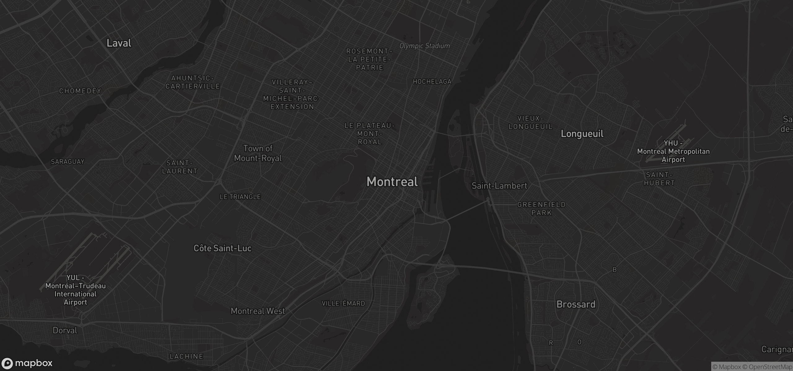 Montreal map